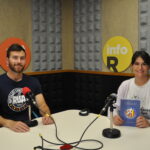Ferran Montes, president de la Ripollet Unió Atlètica (RUA), i Verónica Barea, tresorera del club