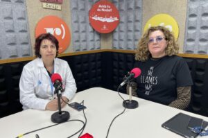 Lídia Borràs i Manuela Martínez, infermeres del CAP Ripollet