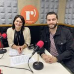 Óscar López, regidor de Memòria Històrica, i Elena Vilalta, tècnica del CIP Molí d'en Rata.