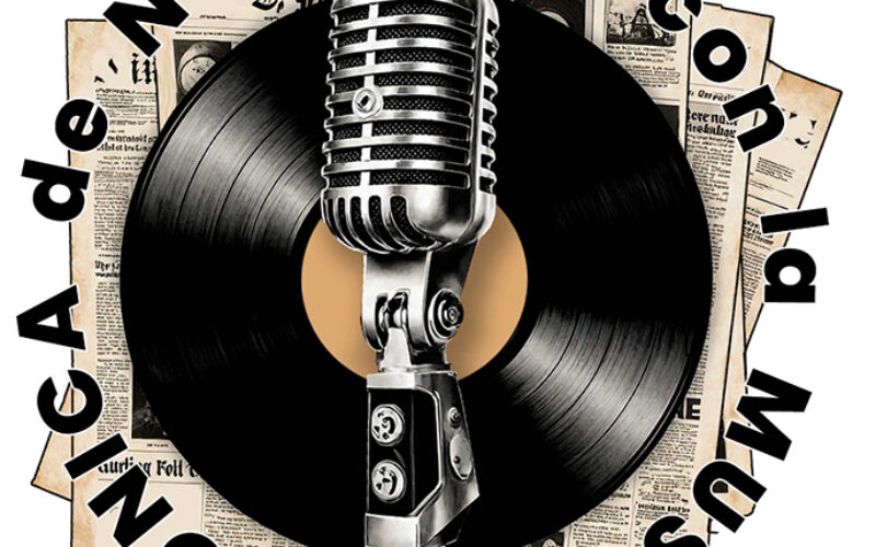 Crónica de noticias con la música